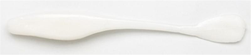 6" Flapp'n Shad - White